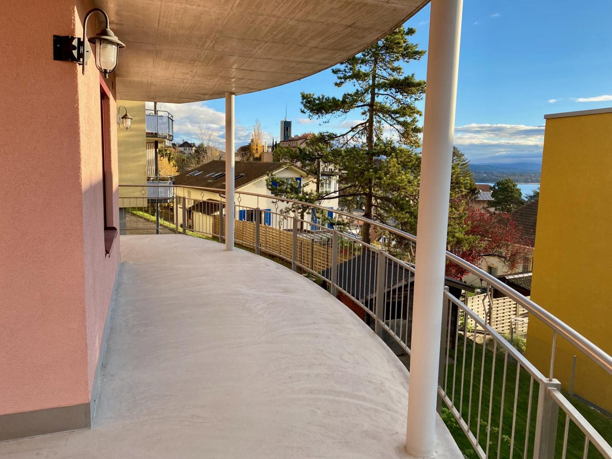 Apartmán Chez Carole Neuchâtel Exteriér fotografie