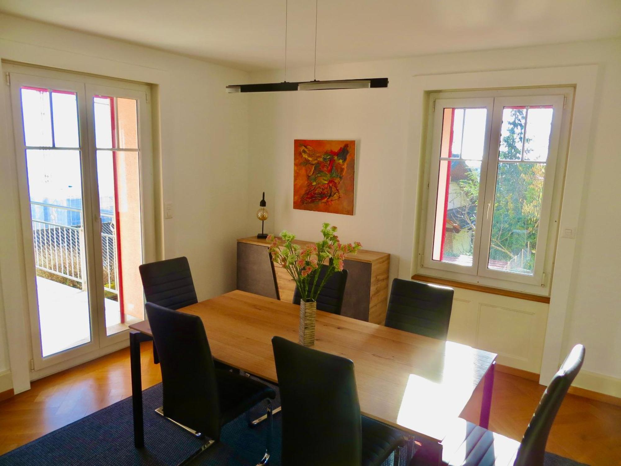 Apartmán Chez Carole Neuchâtel Exteriér fotografie